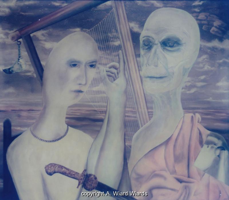 David und Saul | Mae (HxB): 83 x 72 cm | 1976-004