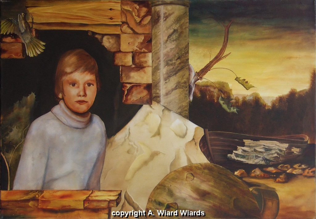 Portrait M. Wiard Wiards | Mae (HxB): 70 x 100 cm | 1979-003
