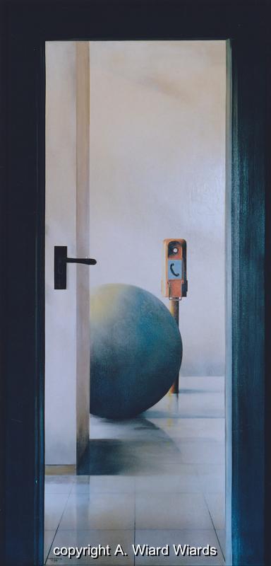 ohne Titel | Mae (HxB): 189 x 89 cm | 1988-02-001