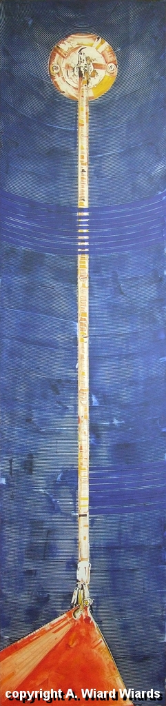 ohne Titel | Mae (HxB): 210 x 49,5 cm | 1990-04-002