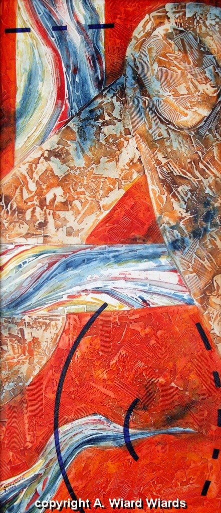 Styx II | Mae (HxB): 90 x 40 cm | 1992-07-002