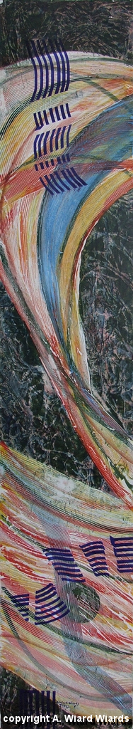 ohne Titel | Mae (HxB): 180 x 32 cm | 1995-07-004