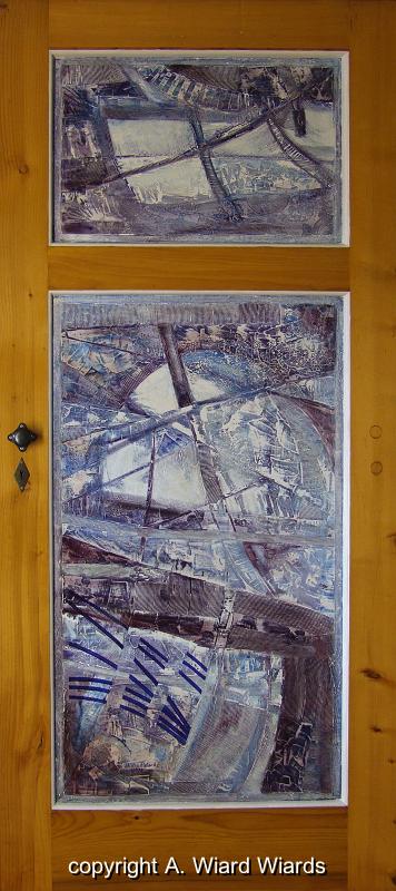 Silbernes Zeitalter (Bemalte Türseite) | Maße (HxB): 193 x 84 cm | 1999-01-003