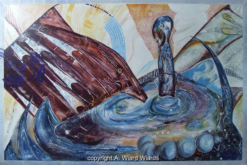 Odysseus Gefährten öffnen den Windschlauch | Maße (HxB): 122 x 194 cm | 2005-09-001