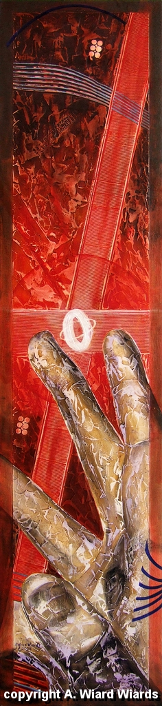 Schpfung III | Mae (HxB): 160 x 36,5 cm | 2008-07-003