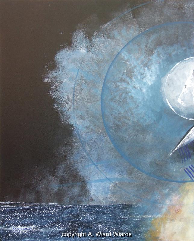 Orkan (Diptychon Bild 1 von 2) | Mae (HxB): 100 x 80 cm | 2020-01-007.1