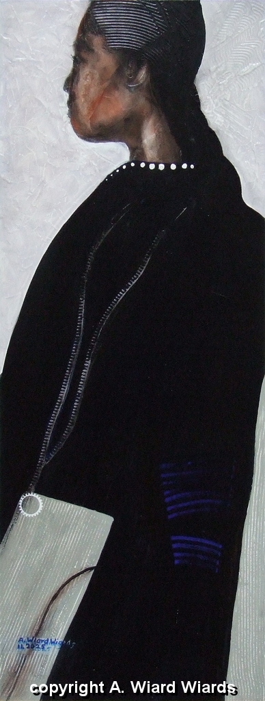 2025-11-004,Asiatin.jpg - Asiatin | Maße (HxB): 100 x 40 cm | 2025-11-004