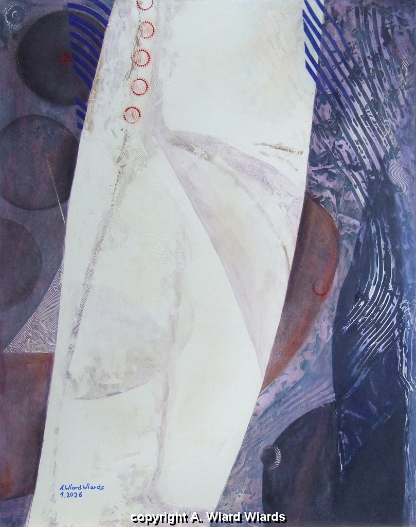 2026-01-002,Mythologische-Komposition.jpg - Mythologische Komposition | Maße (HxB): 100 x 80 cm | 2026-01-002