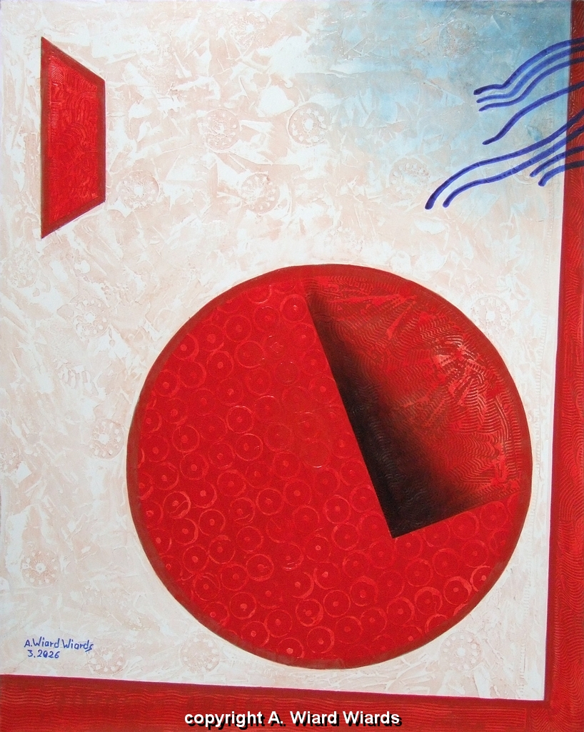 2026-03-003,Roter-Planet.jpg - Roter Planet | Maße (HxB): 100 x 80 cm | 2026-03-003