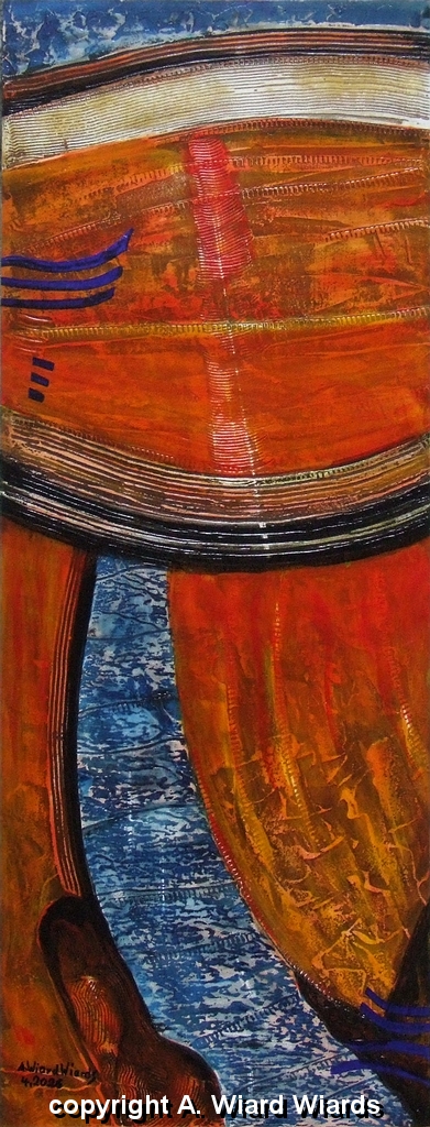 2026-04-003,Aufgehende-Sonne.jpg - Aufgehende Sonne | Maße (HxB): 100 x 40 cm | 2026-04-003